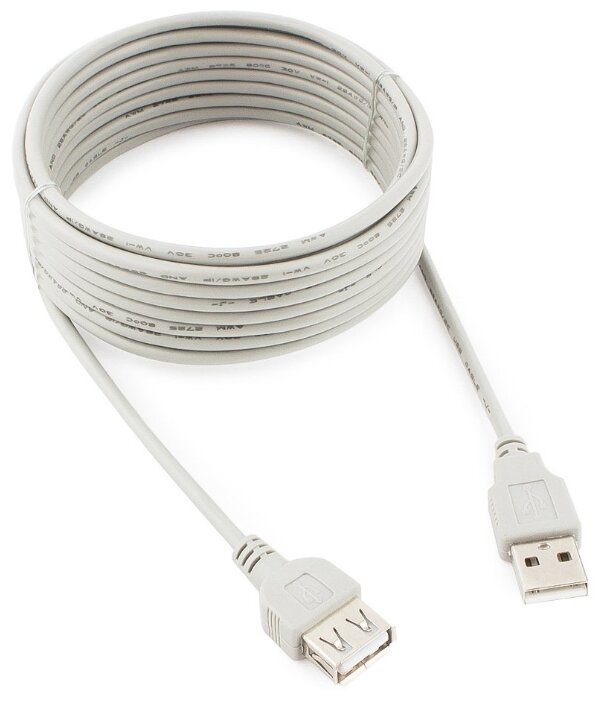 Удлинитель Gembird USB - USB (CC-USB2-AMAF-15) 4.5 м (фото modal 1)
