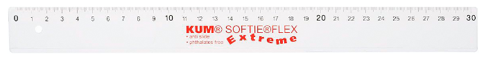 KUM Линейка Softie Flex пластик 30 см (фото modal 1)