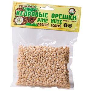 Кедровый орех Дары Сибири очищенный, вакуумная упаковка 150 г (фото modal nav 1)