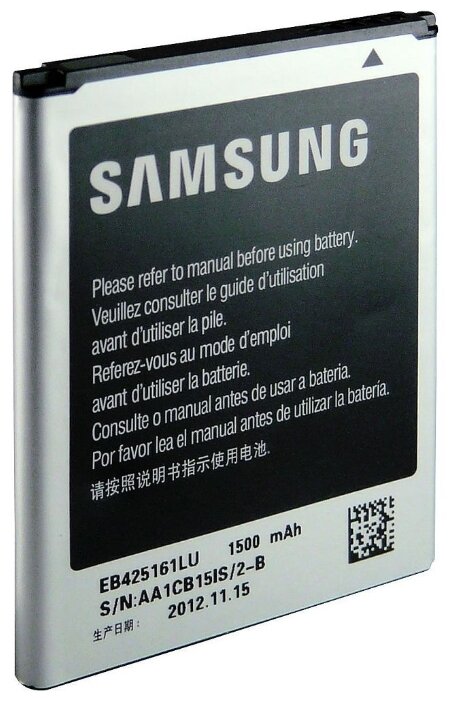 Аккумулятор Samsung EB425161LU для Samsung Galaxy Ace II GT-i8160/S7562/i8190/S7390/Galaxy J1 Mini SM-J105H (фото modal 1)