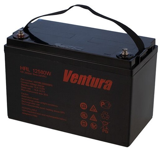 Аккумуляторная батарея Ventura HRL 12580W 120 А·ч (фото modal 1)