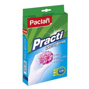 Перчатки Paclan Practi латексные (фото modal nav 1)