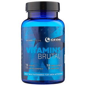 Минерально-витаминный комплекс G.E.O.N. Brutal Vitamins (90 капсул) (фото modal nav 2)
