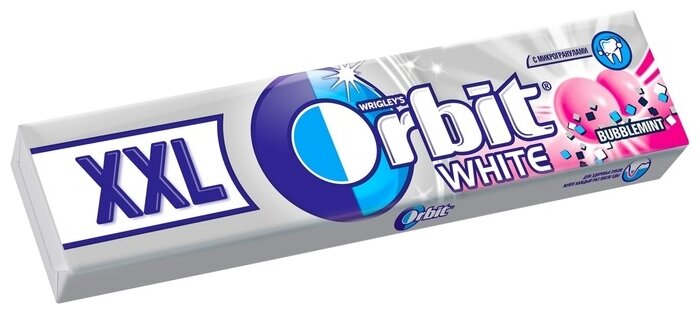 Жевательная резинка Orbit XXL White Bubblemint 20 шт. по 20,4 г (фото modal 2)