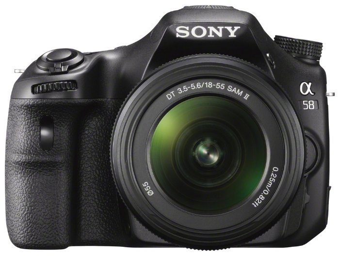 Зеркальный фотоаппарат Sony Alpha SLT-A58 Kit (фото modal 1)