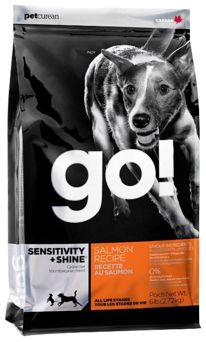 Корм для собак GO! Sensitivity + Shine Salmon Dog Recipe (фото modal 1)