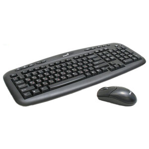 Клавиатура и мышь Genius KB-600 Black USB (фото modal nav 1)