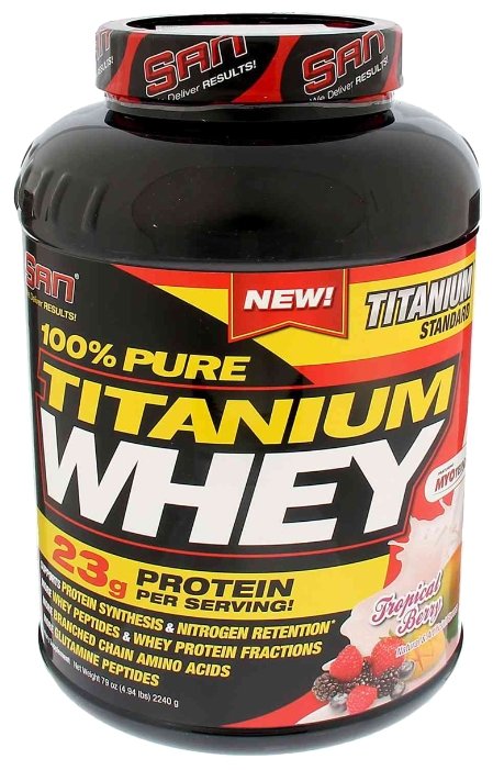 Протеин S.A.N. 100% Pure Titanium Whey (2240-2272 г) (фото modal 2)