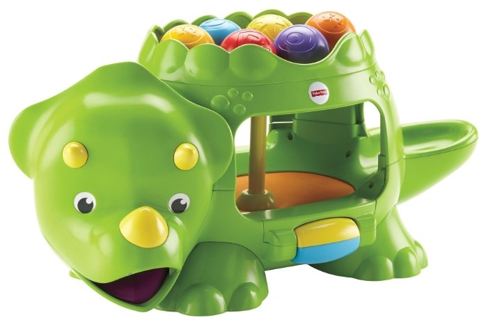 Интерактивная развивающая игрушка Fisher-Price Динозавр с шариками (фото modal 2)
