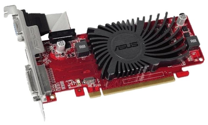 Видеокарта ASUS Radeon R5 230 650Mhz PCI-E 2.1 2048Mb 1200Mhz 64 bit DVI HDMI HDCP (фото modal 1)