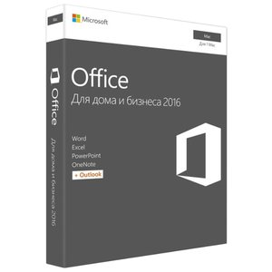 Microsoft Office для дома и бизнеса 2016 для Mac только лицензия (фото modal nav 1)