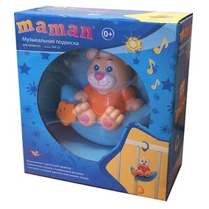 Подвесная игрушка Maman Мишка на луне (RM-25) (фото modal nav 2)