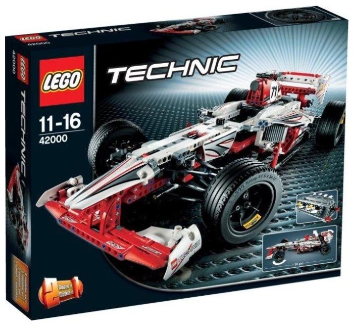 Конструктор LEGO Technic 42000 Чемпион Гран При (фото modal 1)