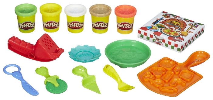 Масса для лепки Play-Doh Пицца (B1856) (фото modal 5)