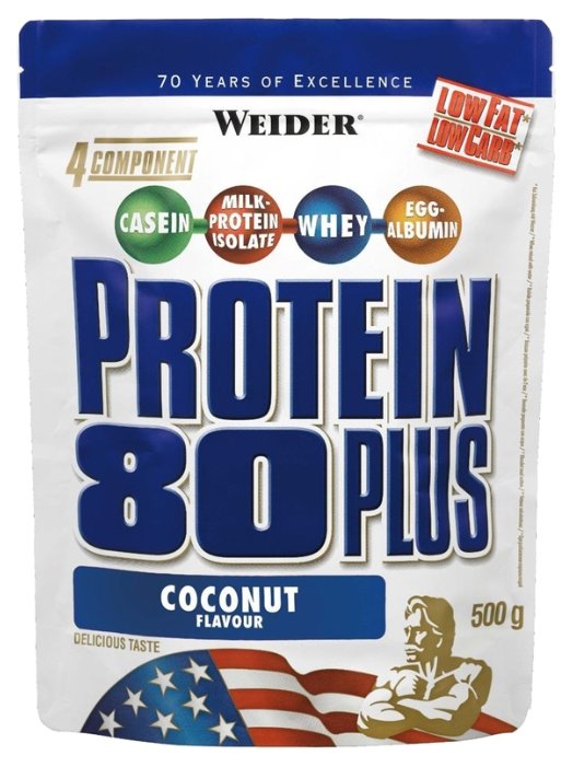 Протеин Weider Protein 80+ (500 г) (фото modal 4)
