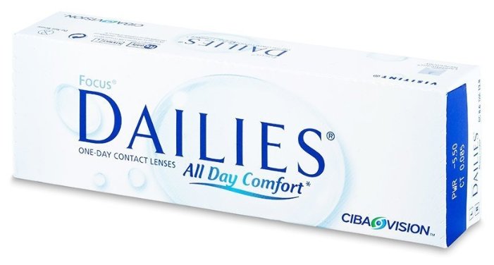 Dailies (Alcon) Focus Dailies All Day Comfort (30 линз) (фото modal 1)