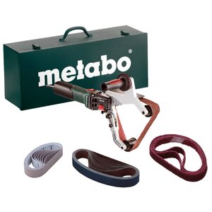Ленточная шлифмашина Metabo RBE 15-180 Set (фото modal nav 2)