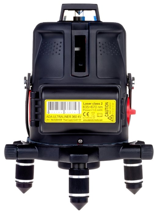 Лазерный уровень ADA instruments ULTRALiner 360 4V Set (A00477) (фото modal 2)