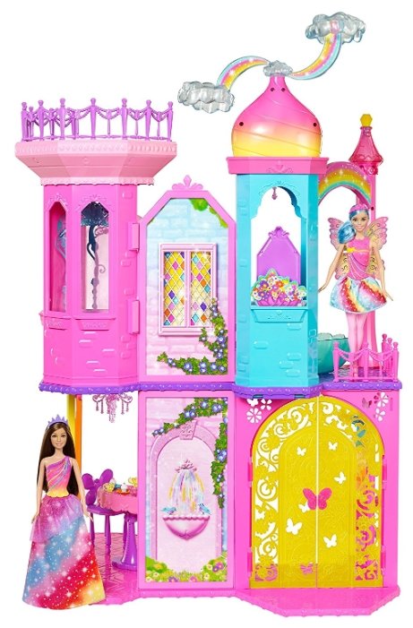 Barbie Радужный дворец DPY39 (фото modal 1)