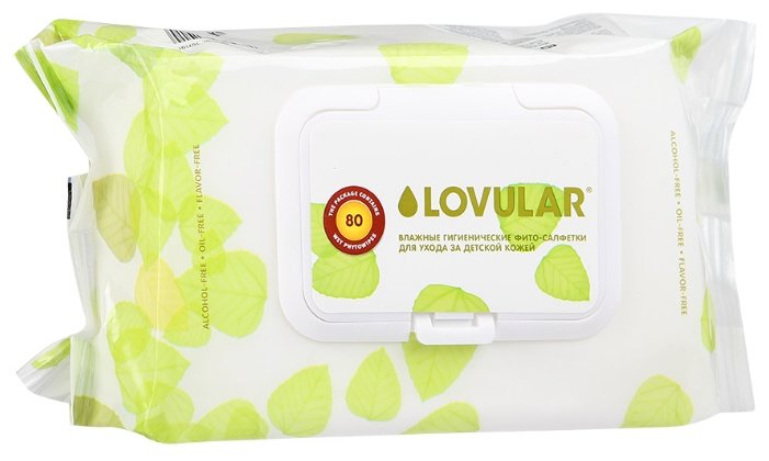 Влажные салфетки LOVULAR Фито-салфетки для ухода за детской кожей (фото modal 1)