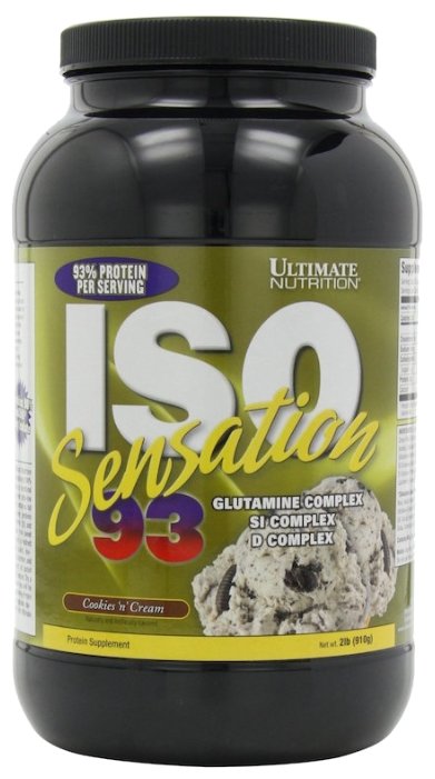 Протеин Ultimate Nutrition ISO Sensation 93 (907-920 г) (фото modal 2)
