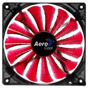Система охлаждения для корпуса AeroCool Shark Fan Devil Red Edition 14cm (фото modal nav 1)