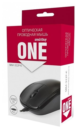 Мышь SmartBuy 322 Black USB (фото modal 5)