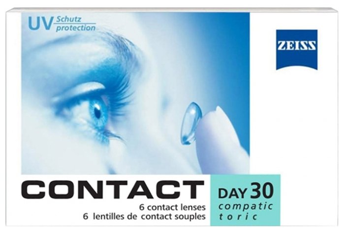 Zeiss Contact Day 30 Compatic Toric (6 линз) (фото modal 1)