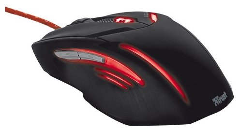 Мышь Trust GXT 152 Illuminated Gaming Mouse Black USB (фото modal 3)