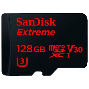 Карта памяти SanDisk Extreme microSDXC Class 10 UHS Class 3 V30 90MB/s (фото modal nav 1)
