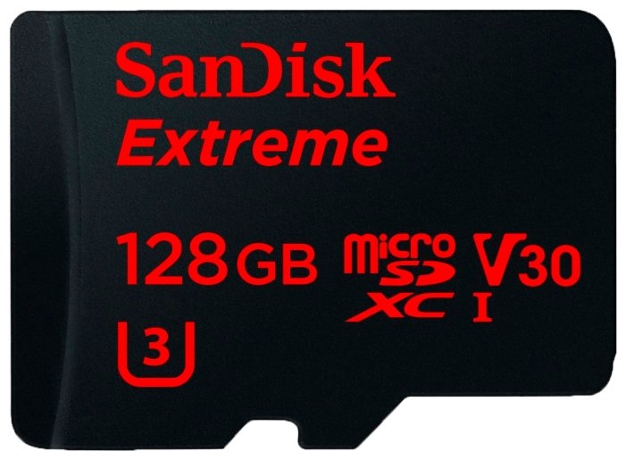Карта памяти SanDisk Extreme microSDXC Class 10 UHS Class 3 V30 90MB/s (фото modal 1)