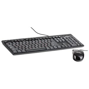Клавиатура и мышь Perfeo PF-618/89 Black USB (фото modal nav 1)