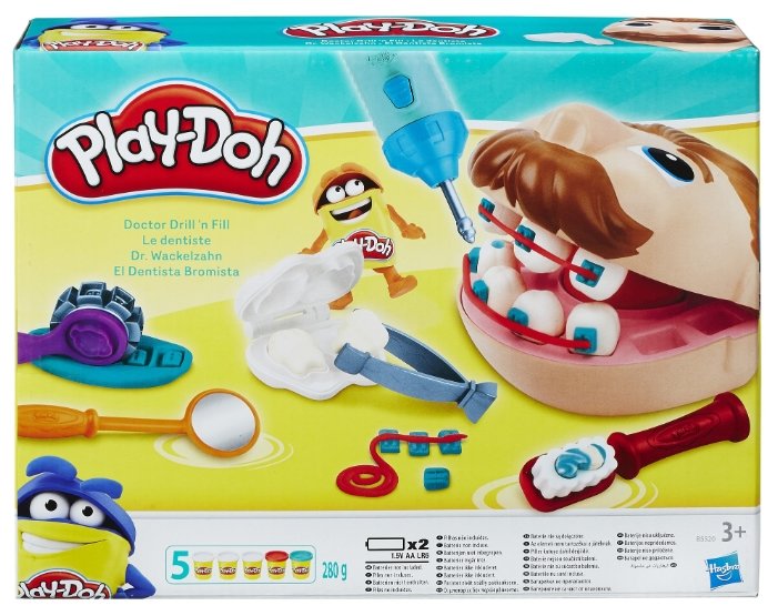 Масса для лепки Play-Doh Мистер Зубастик (B5520) (фото modal 1)