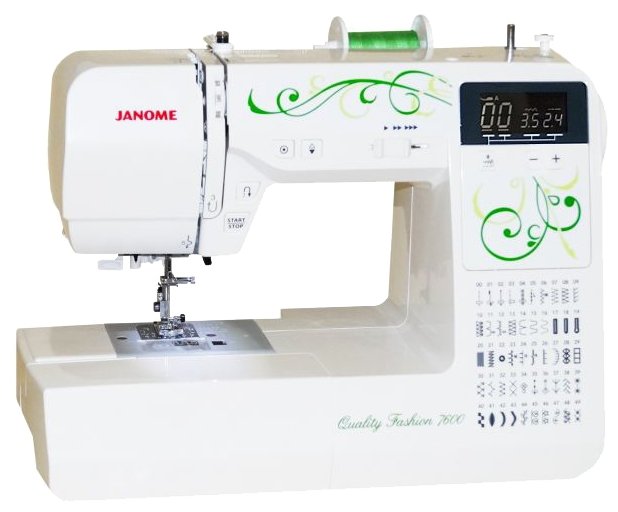 Швейная машина Janome Quality Fashion 7600 (фото modal 1)