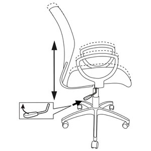 Компьютерное кресло Бюрократ CH-599AXSN (фото modal nav 8)