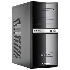 Компьютерный корпус CROWN CMC-SM601 w/o PSU Black (фото modal nav 1)