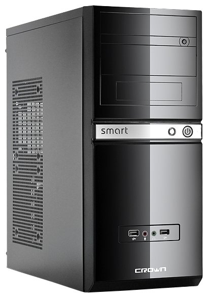 Компьютерный корпус CROWN CMC-SM601 w/o PSU Black (фото modal 1)