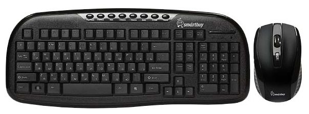 Клавиатура и мышь SmartBuy SBC-205507AG-K Black USB (фото modal 2)