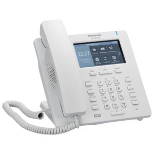 VoIP-телефон Panasonic KX-HDV330 белый (фото modal nav 1)