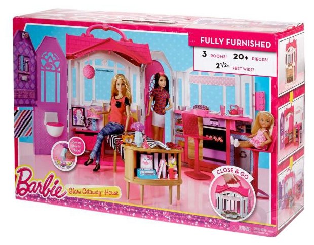 Barbie Переносной гламурный домик CHF54 (фото modal 2)