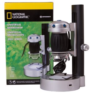 Микроскоп BRESSER National Geographic USB, со штативом (фото modal nav 7)