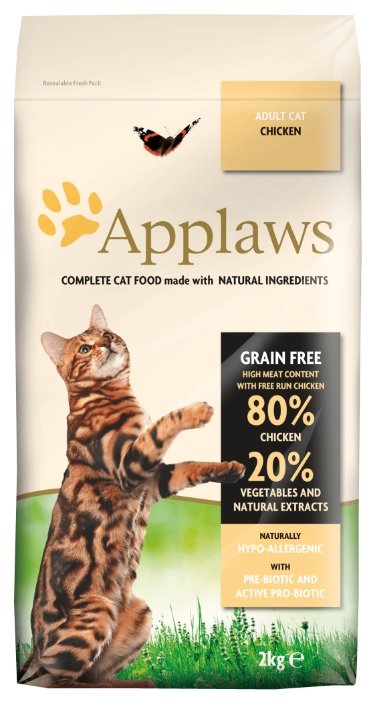 Корм для кошек Applaws Adult Cat Chicken dry (фото modal 1)