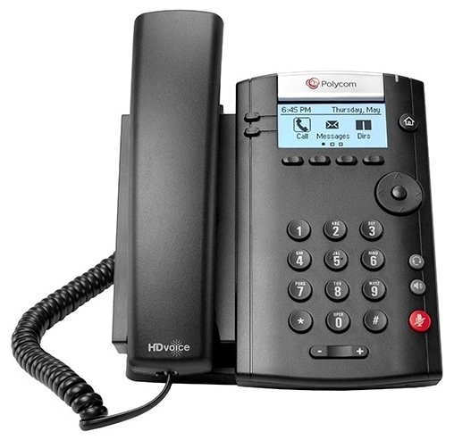 VoIP-телефон Polycom VVX 201 (фото modal 1)