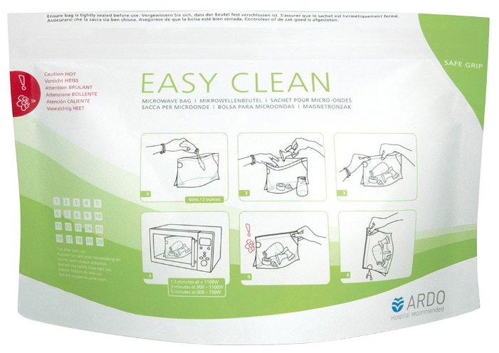 Пакеты для стерилизации Ardo Easy Clean (фото modal 1)