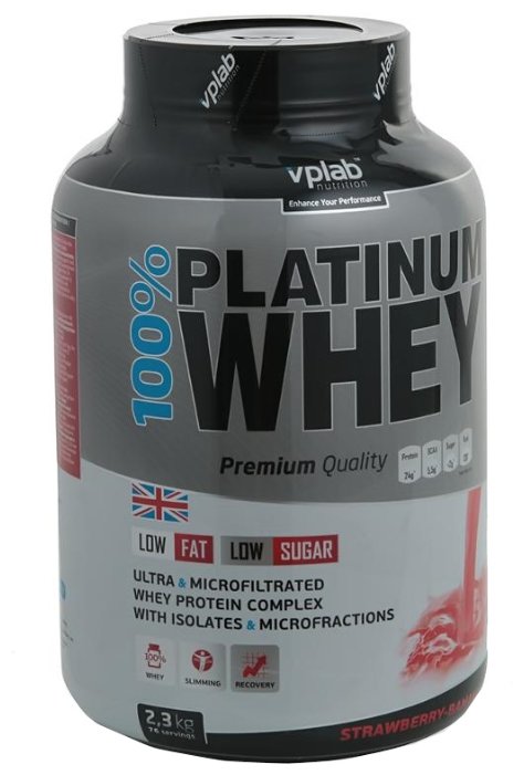 Протеин VP Laboratory 100% Platinum Whey (2.3 кг) (фото modal 5)