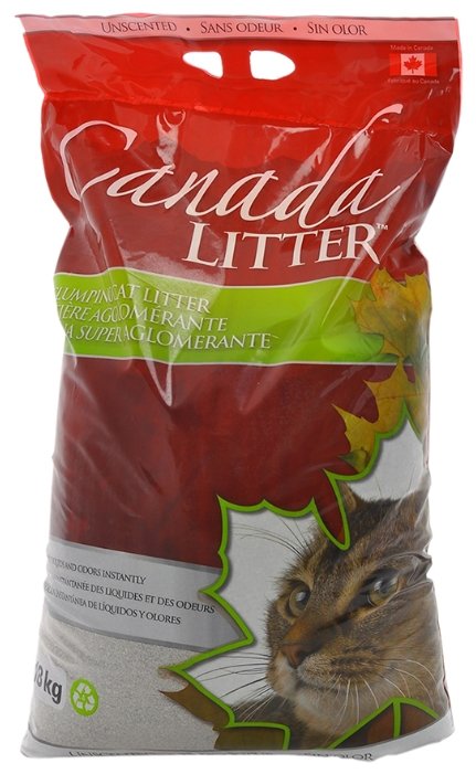 Наполнитель Canada Litter Scoopable Unscented (18 кг) (фото modal 1)