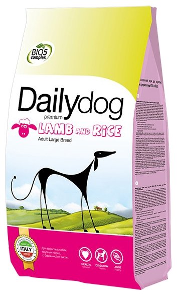 Корм для собак Dailydog Adult Large Breed lamb and rice (фото modal 1)