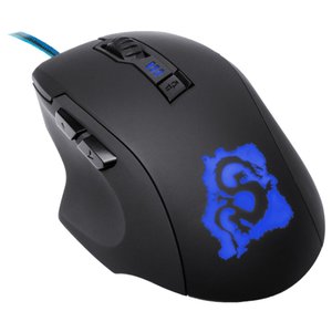 Мышь Oklick 725G DRAGON Gaming Optical Mouse Black-Blue USB (фото modal nav 1)