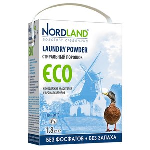 Стиральный порошок Nordland Laundry powder ECO (фото modal nav 1)