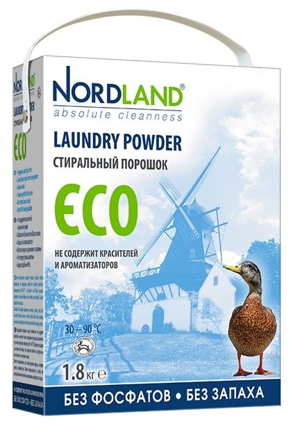 Стиральный порошок Nordland Laundry powder ECO (фото modal 1)